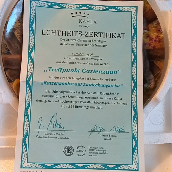 The Bradford Exchange Porcelain Plates (3 Plates) - Picture 7 of 13